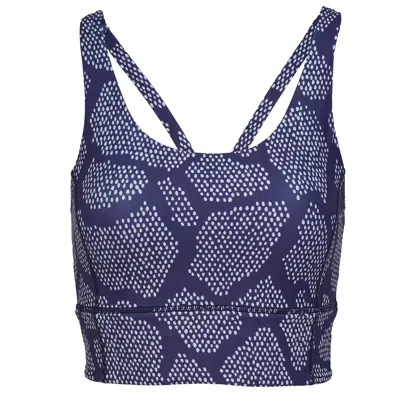 Perky Peach Women's Blue Low Impact Snake Print Sports Bra