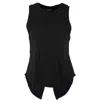 Perky Peach Women's Move More Black Vest Top In Black