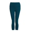 Perky Peach Women's Move More Forest Green Capri Leggings In Green