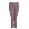 Perky Peach Women's Pink / Purple Move More Mauve Capri Leggings In Pink/purple