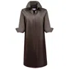 Perlavera Women's Chris Brown Cotton Satin Three Quarter Sleeve Length Missy Fit Midi Dress