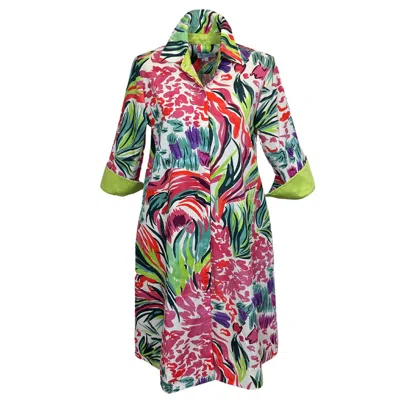 Perlavera Women's Clara Waves Dress In Multi