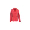 Perlavera Women's Pink / Purple Piano Bubblegum Hip Blazer In Pink/purple