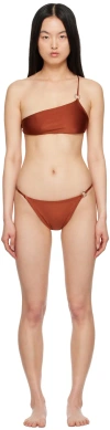 Permare Orange Arlette Bikini In Coral