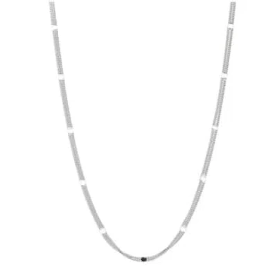 Pernille Corydon Agnes Necklace In Silver In Gray