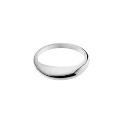 Pernille Corydon Globe Ring In Silver In Metallic