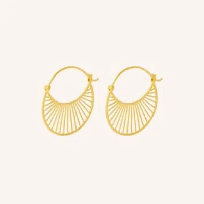 Pernille Corydon Jewellery Pernille Corydon Large Daylight Earrings In Gold