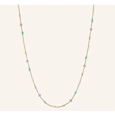 Pernille Corydon Sea Colour Necklace In Metallic