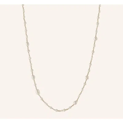Pernille Corydon White Dreams Necklace In Metallic
