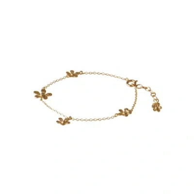 Pernille Corydon Wild Poppy Bracelet In Gold