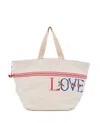 Péro Canvas Handbag In Multi