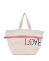 Péro Canvas Handbag In Neutrals