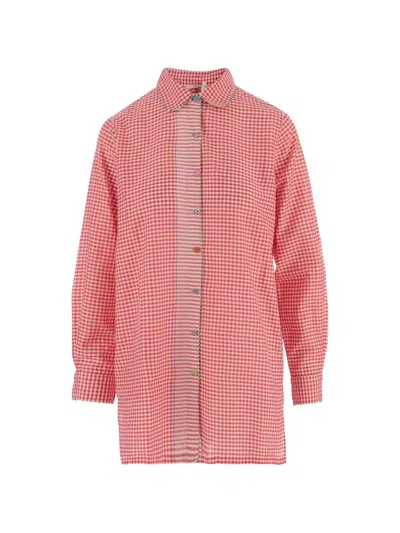 Péro Checked Shirt In Red
