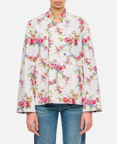 Péro Doubleface Jacket In Multicolor