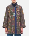 Péro Embroidered Double Face Jacket In Multicolor