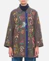 Péro Embroidered Double Face Jacket In Multicolour