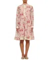 Péro Printed Dress In Multicolor