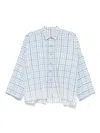 Péro Gingham-pattern Sshirt