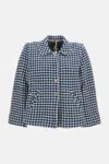Péro Single-breast Wool Jacket In Multi