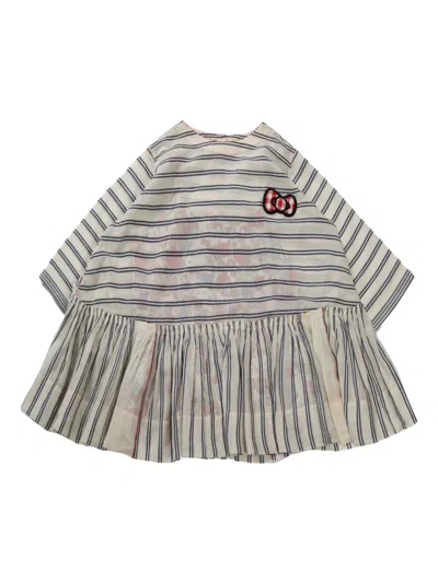 Péro Striped Top In Gray