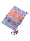Péro X Hello Kitty Gingham-check Scarf In Blue