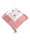 Péro X Hello Kitty Gingham Cherry-print Scarf In White