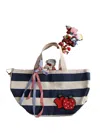 Péro X Hello Kitty Striped Tote Bag
