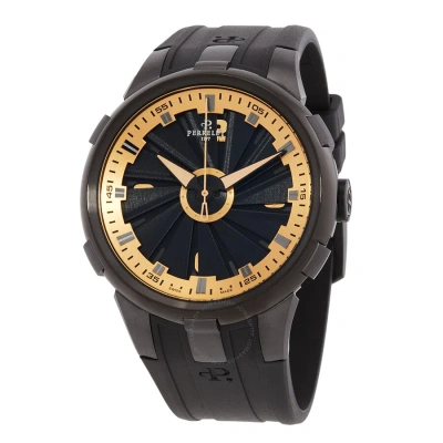 Perrelet Automatic Black Dial Men's Watch A1051/11