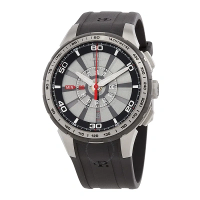 Perrelet Turbine Chrongraph Titanium Dial Automatic Men's Watch A1074-2 In Black