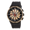 PERRELET PERRELET TURBINE CHRONOGRAPH PINK GOLD DIAL AUTOMATIC MEN'S WATCH A3036-2