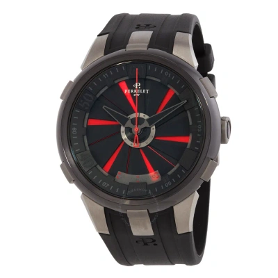 Perrelet Turbine Xl Automatic Men's Watch A1050-6 In Red   / Black