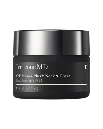 Perricone Md 1oz Cold Plasma Plus Neck & Chest Spf 25 In Transparent
