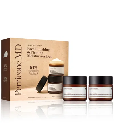Perricone Md 2-pc. High Potency Face Finishing & Firming Moisturizer Set In Transparent