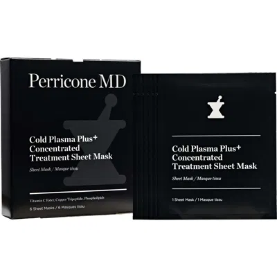 Perricone Md 6-pack Cold Plasma Plus+ Concentrated Treatment Sheet Masks In No Color