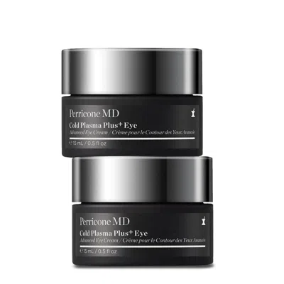 Perricone Md Cold Plasma Plus+ Advanced Eye Cream Duo In White