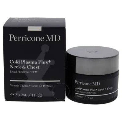 Perricone Md Cold Plasma Plus Neck And Chest Broad Spectrum Spf 25 By  For Unisex - 1 oz Moisturizer In N/a