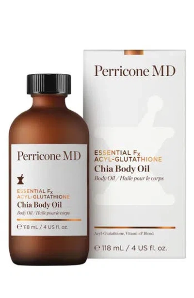 Perricone Md Essential Fx Acyl-glutathione Chia Body Oil ` In White