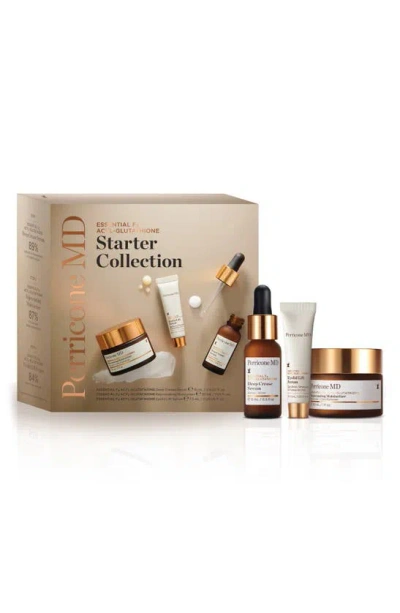 Perricone Md Essential Fx Acyl-glutathione Starter Set $255 Value In White