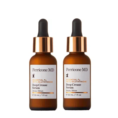 Perricone Md Essential Fx Deep Crease Serum Duo In White