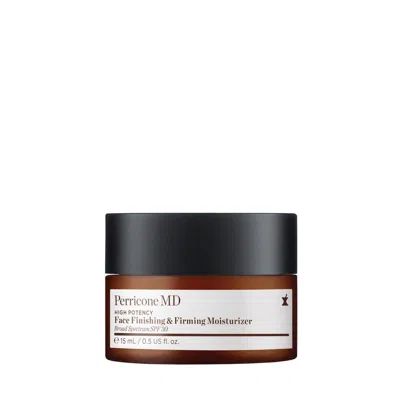 Perricone Md High Potency Face Finishing & Firming Moisturiser Spf 30 15ml In Brown