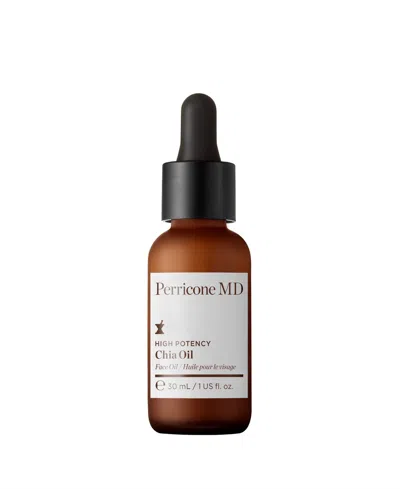 Perricone Md High Potency Chia Oil, 1 Oz. In Transparent