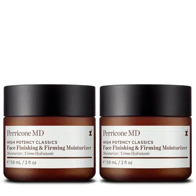Perricone Md High Potency Face Finishing & Firming Moisturizer Duo In White
