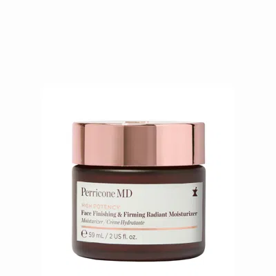Perricone Md High Potency Face Finishing & Firming Radiant Moisturizer In White