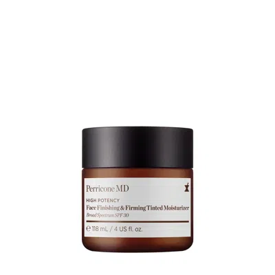 Perricone Md High Potency Face Finishing & Firming Tinted Moisturizer Broad Spectrum Spf 30 In Transparent