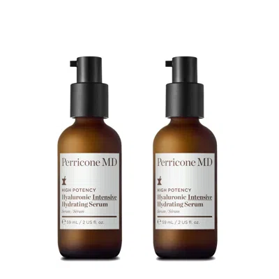 Perricone Md High Potency Hyaluronic Intensive Hydrating Serum Duo In White