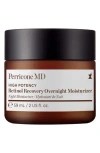 Perricone Md High Potency Retinol Recovery Overnight Moisturizer In No Color