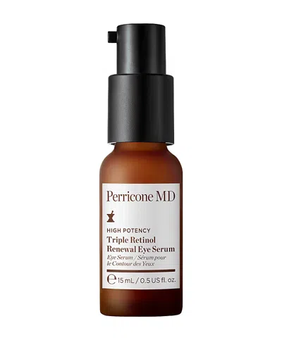 PERRICONE MD HIGH POTENCY TRIPLE RETINOL RENEWAL EYE SERUM 0.5 OZ.