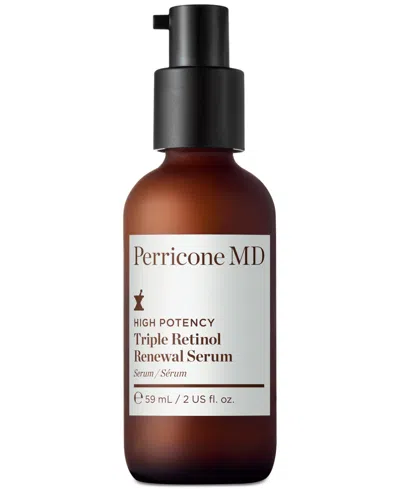 Perricone Md High Potency Triple Retinol Renewal Serum, 2 Oz. In No Color