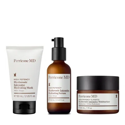 Perricone Md Hyaluronic Intensive Hydration Trio In White