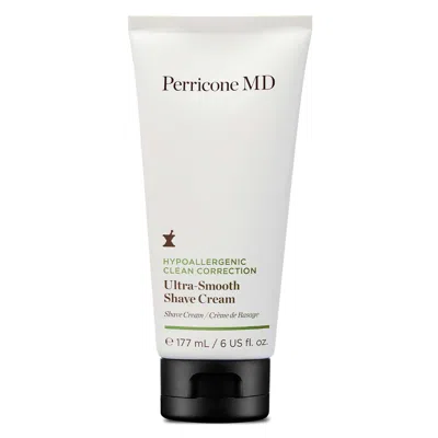Perricone Md Hypoallergenic Clean Correction Ultra-smooth Shave Cream - 6 Oz/177ml In No Color